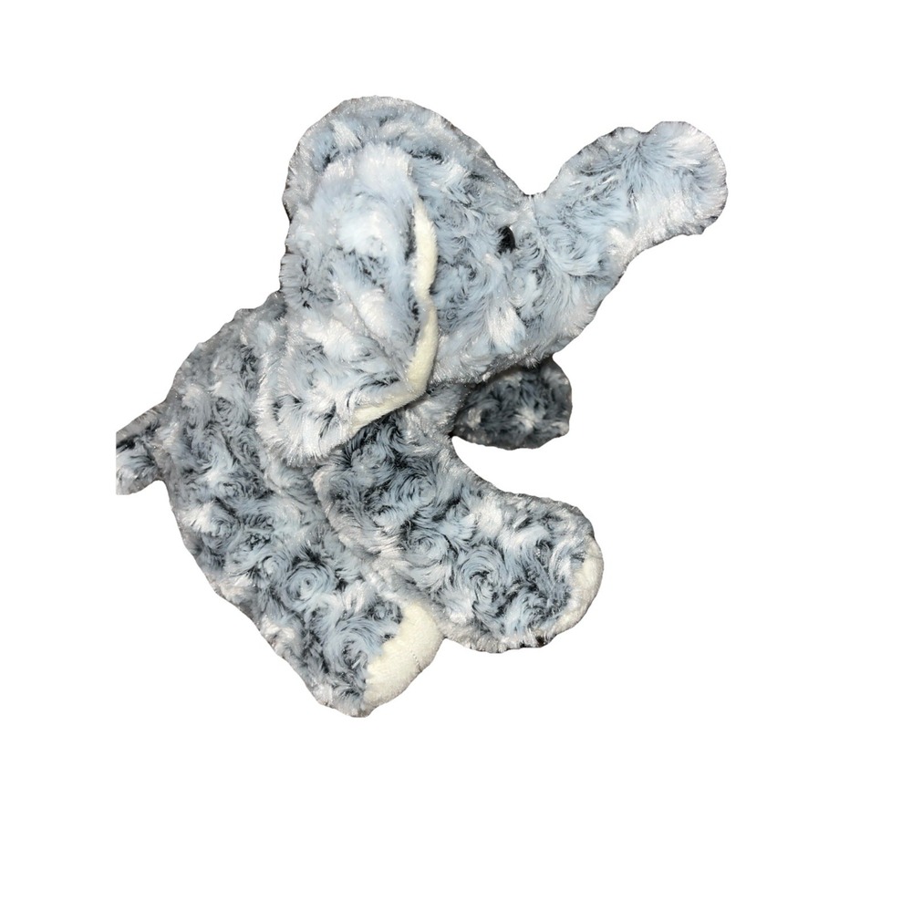 Babies R Us Grey Swirls Elephant Plush Cream Ears Feet Soft‎ Stuffed Animal 13"